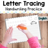 Alphabet Handwriting Practice Workbook | in English