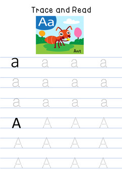 Alphabet Handwriting Practice | Writing Letters Tracing and Print ...