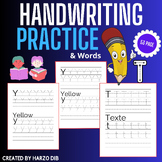 Alphabet Handwriting Practice | Writing Letters Tracing an