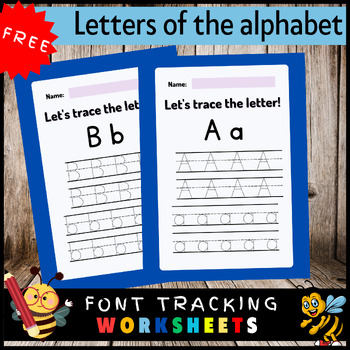 Alphabet Handwriting Practice Writing Letters Tracing and Print Worksheets