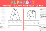 Alphabet Handwriting Practice | Writing Letters Tracing an