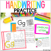 Alphabet Handwriting Practice and Centers Printing Practice