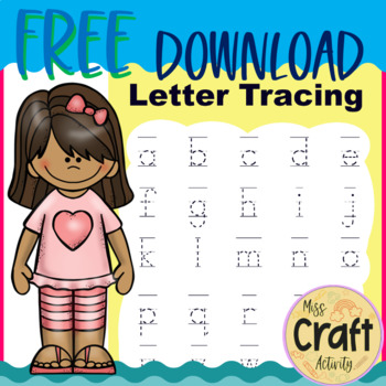 Preview of Alphabet Handwriting | Tracing Practice: a-z Lower Case Letters | FREE