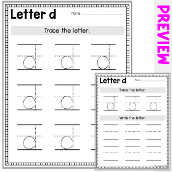 Alphabet Handwriting Worksheets | Large Font | Alphabet Letter Tracing ...