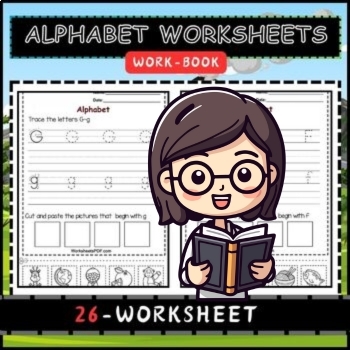 Preview of Alphabet Handwriting Worksheets for kids