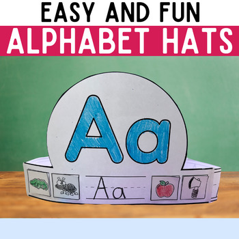 Alphabet Hats | Alphabet Crowns by Your Everyday Teacher | TPT