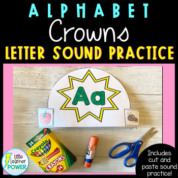 Printable Alphabet Letter Sound Hats by Little Learner Power | TPT