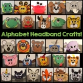Alphabet Headband Crafts, A-Z Crafts