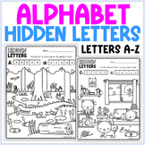 Alphabet Hidden Letters Pictures A to Z - Fun Letter Recog
