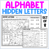 Alphabet Hidden Letters Pictures - Letter Recognition - Al