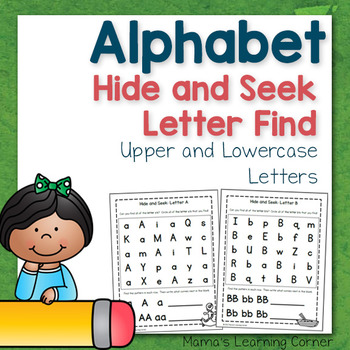 Hide and Seek Letters