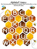 Alphabet Honey, ABC order and letter fill in