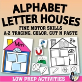 FINE MOTOR SKILLS Alphabet Practice Sheets