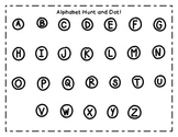 Alphabet Hunt and Dot Center Game