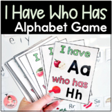 Alphabet I Have Who Has Game | Phonics and Letter Review