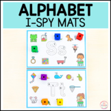 Alphabet I-Spy Mats | Letter Recognition, Beginning Sounds