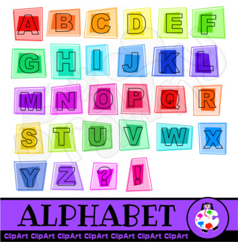 Preview of Alphabet Icon Clip Art