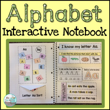 Preview of Unlock Literacy: ABC Interactive Notebook for Dynamic Learning