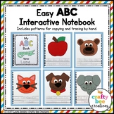 Alphabet Interactive Notebook | Easy Crafts | Alphabet Let