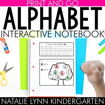 Preview of Alphabet Interactive Notebook  Interactive Letters and Sounds Phonics Notebook
