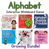 Alphabet Interactive Whiteboard Games for your SMARTboard.
