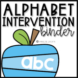 Alphabet Intervention Binder