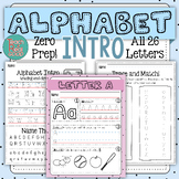 Alphabet Introduction Worksheet/Homework/No Prep/Phonics/Z