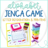 Alphabet Jenga Game for Letter and Sound Recognition & Pri