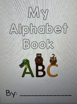 Preview of Alphabet Journal