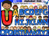 Alphabet Kids Clip Art (104 graphics) Whimsy Workshop Teaching