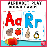 Alphabet Play Dough Mats:   Improve Fine Motor & Letter Formation