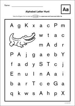 Alphabet Learning Sheet (ABC) by Vin Sern Koi | Teachers Pay Teachers