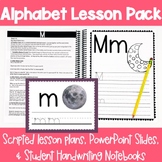 Alphabet Lessons | Scripted Lesson Plans | PowerPoint Slid