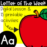 Alphabet Letter A activities Letter identification and sou