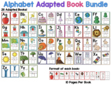 Alphabet (Letter Aa-Zz) Adapted Book Bundle
