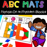 Alphabet Letter Activities Pattern Blocks Mats