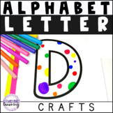 Alphabet Letter Process Art Activities for Preschool - Alp