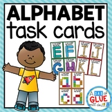 Alphabet Letter Building Task Cards for Craft Sticks, Play