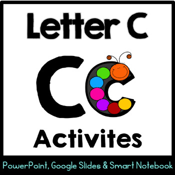 Preview of Alphabet -- Letter C SMARTboard Activities (Smart Board)