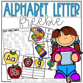 Preview of Alphabet Letter Centers Freebie