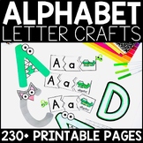 Alphabet Letter Crafts: Animals