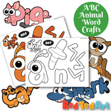 Alphabet Letter Crafts: Animals - ABC of Zoo Animal letter