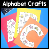 Alphabet Letter Crafts - Posters - Worksheets - Letter Nam