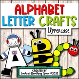Alphabet Letter Crafts --- Uppercase Letters A-Z