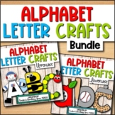 Alphabet Letter Crafts --- Lowercase Letters A-Z by Teacher's Breathing ...