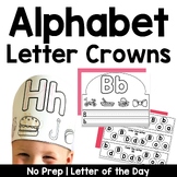 Alphabet Letter Crown Hats | Letter of the Day