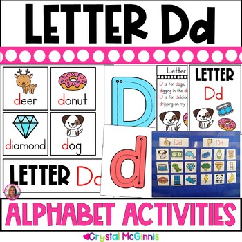 Alphabet Letter D Introduction Activities (Pocket Charts and More)