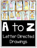 Alphabet Letter Directed Drawings: ABC Countdown