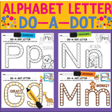 Alphabet Letter Do-A-Dot Activity Set for Pre-K 52 Pages
