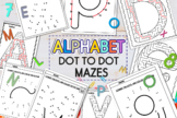 End of the Year Activities, Alphabet Letter Dot to Dot, Ma